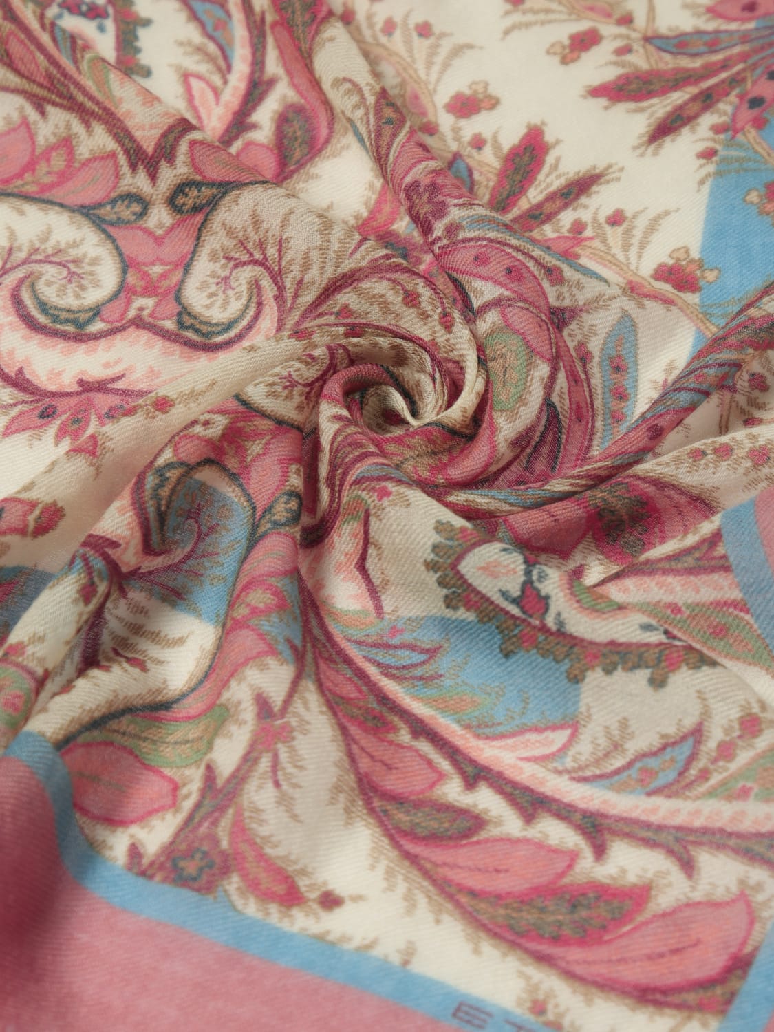 ETRO BUFANDA: Bufanda mujer Etro, Beige - Img 3