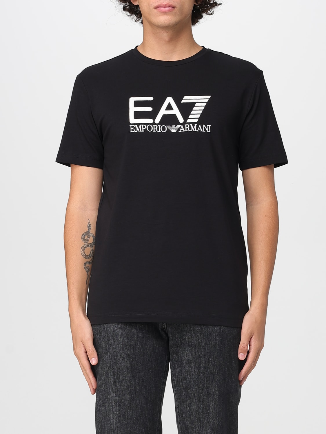 EA7 CAMISETA: Camiseta hombre Ea7, Negro 1 - Img 1