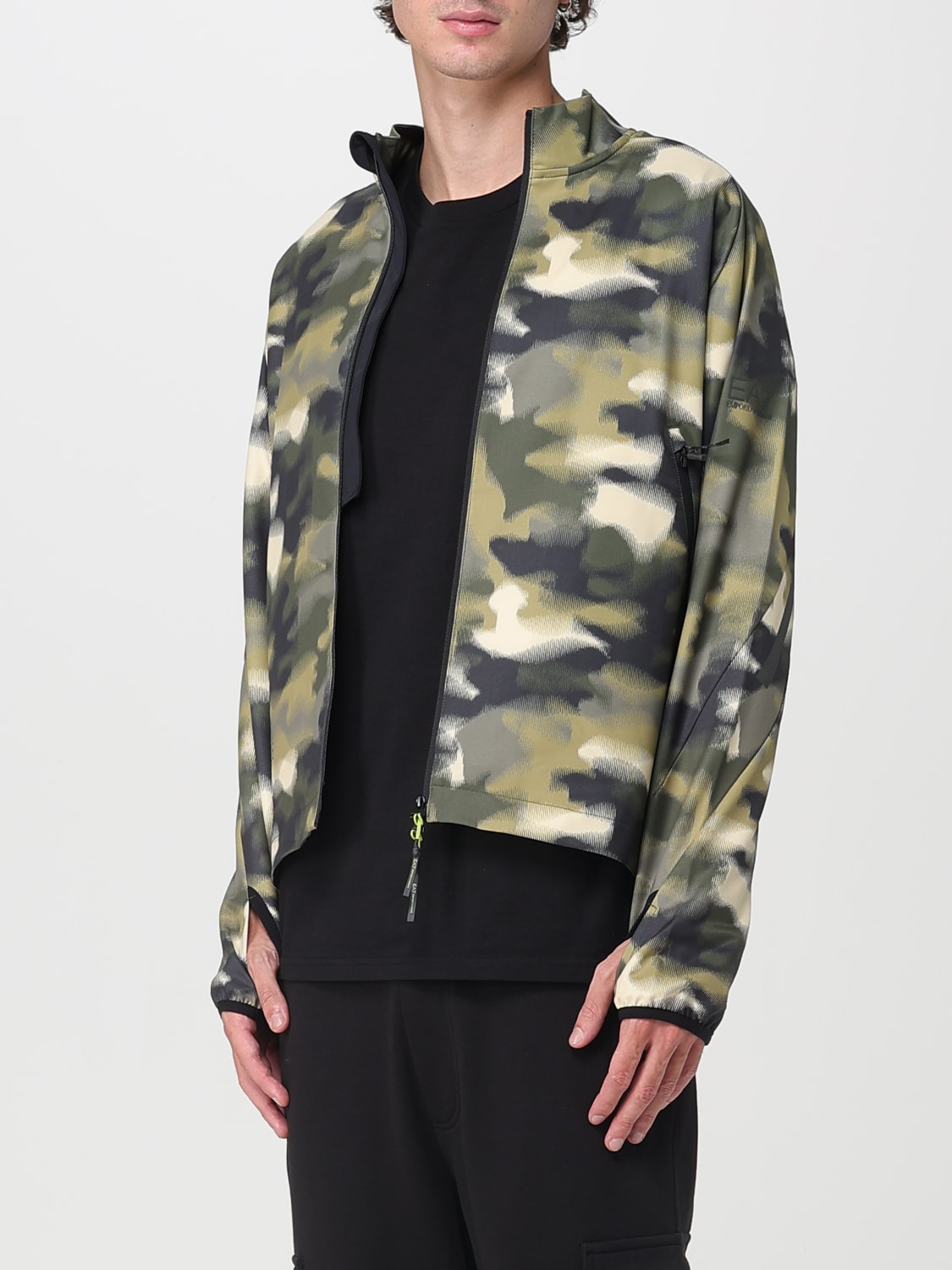 EA7 КУРТКА: Блейзер Мужское Ea7, Милитари - Img 3