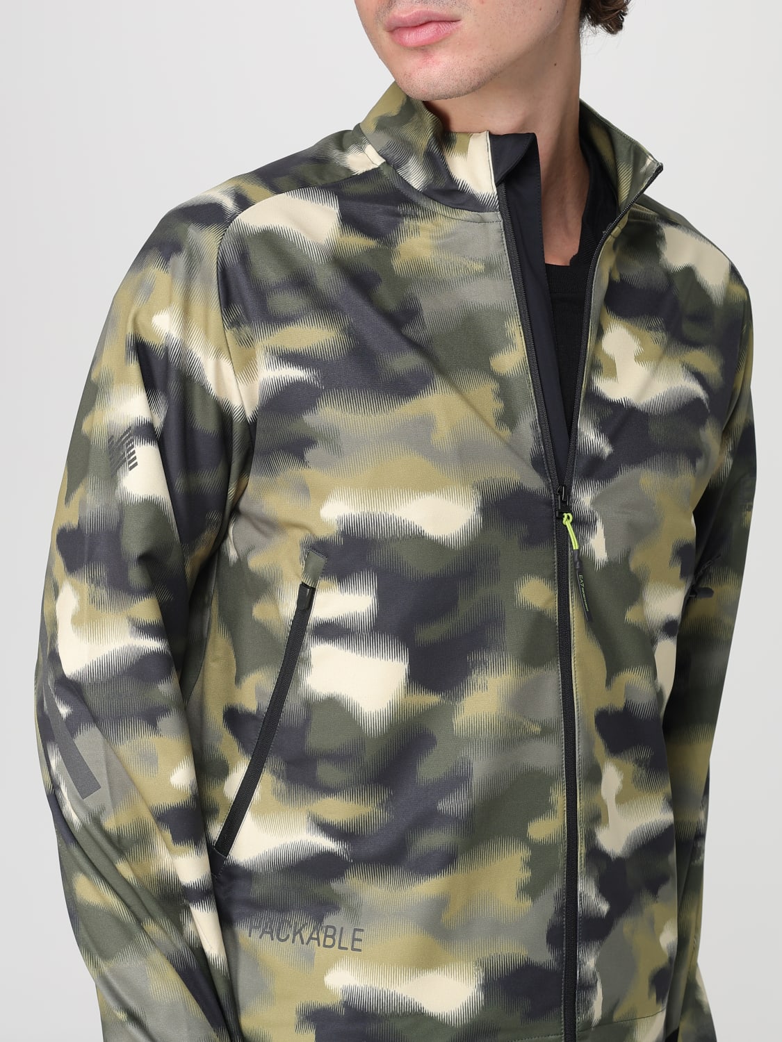 EA7 КУРТКА: Блейзер Мужское Ea7, Милитари - Img 4