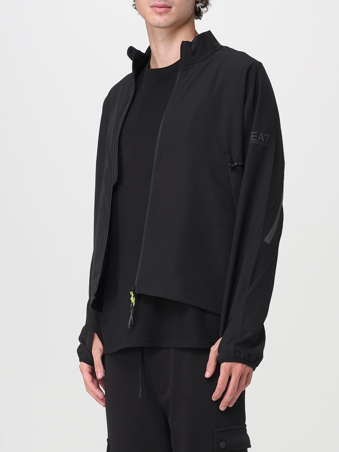 EA7 JACKET: Blazer men Ea7, Black - Img 3