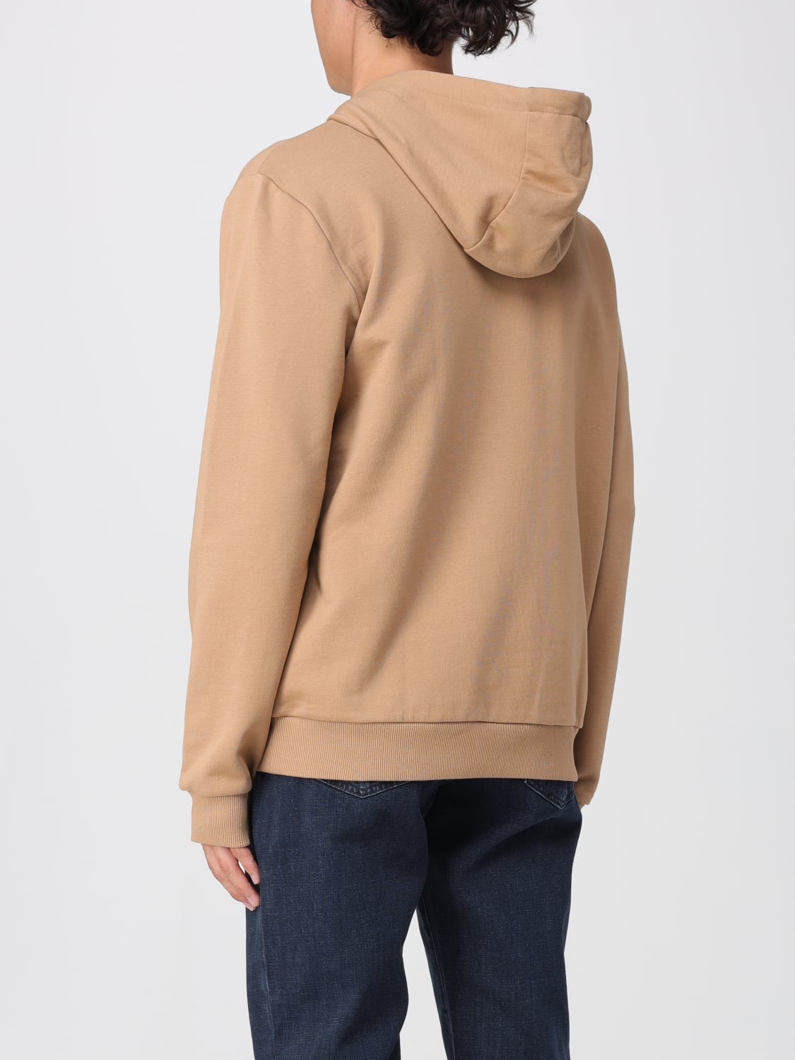 EA7 スウェットシャツ: スウェットシャツ メンズ Ea7, ベージュ - Img 2