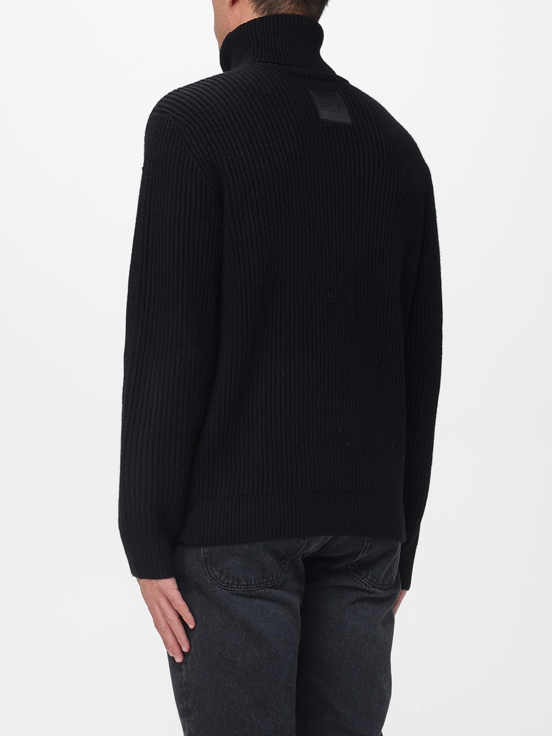 EA7 SWEATER: Sweater men Ea7, Black - Img 2