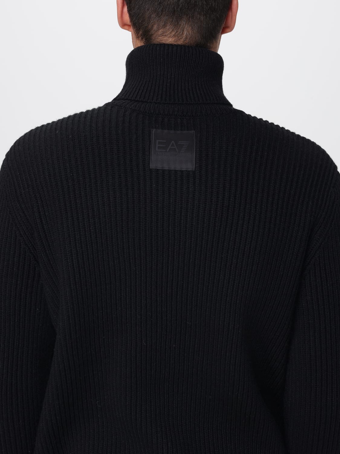 EA7 SWEATER: Sweater men Ea7, Black - Img 3