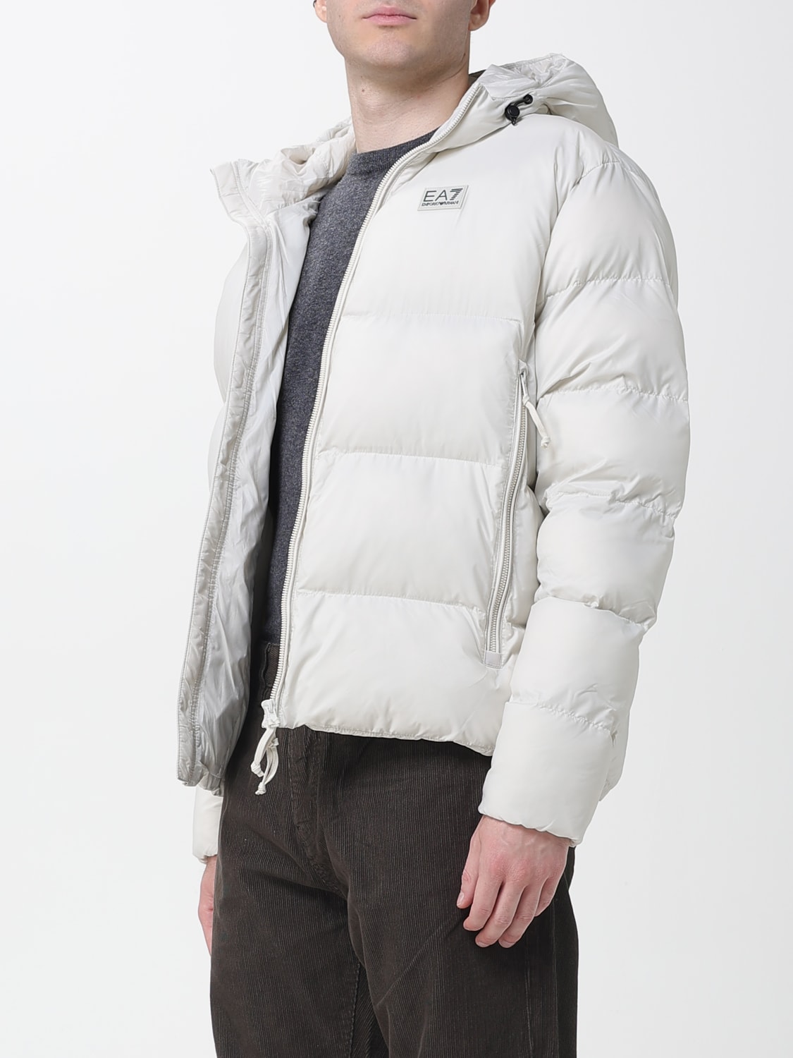 EA7 JACKET: Jacket men Ea7, Silver - Img 3