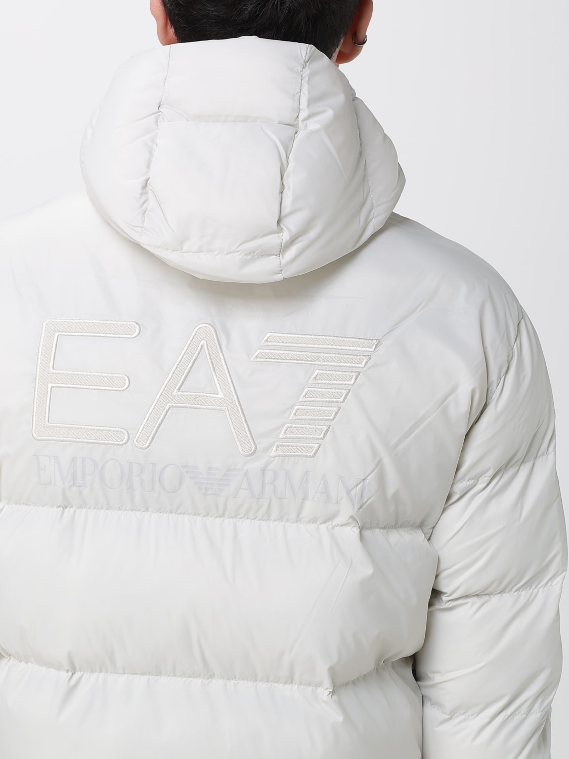 EA7 JACKET: Jacket men Ea7, Silver - Img 4