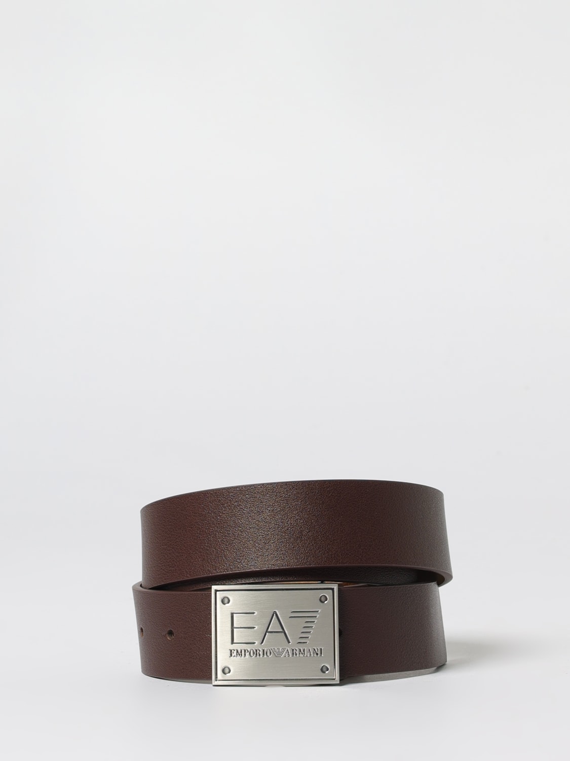 EA7 BELT: Belt men Ea7, Brown - Img 1