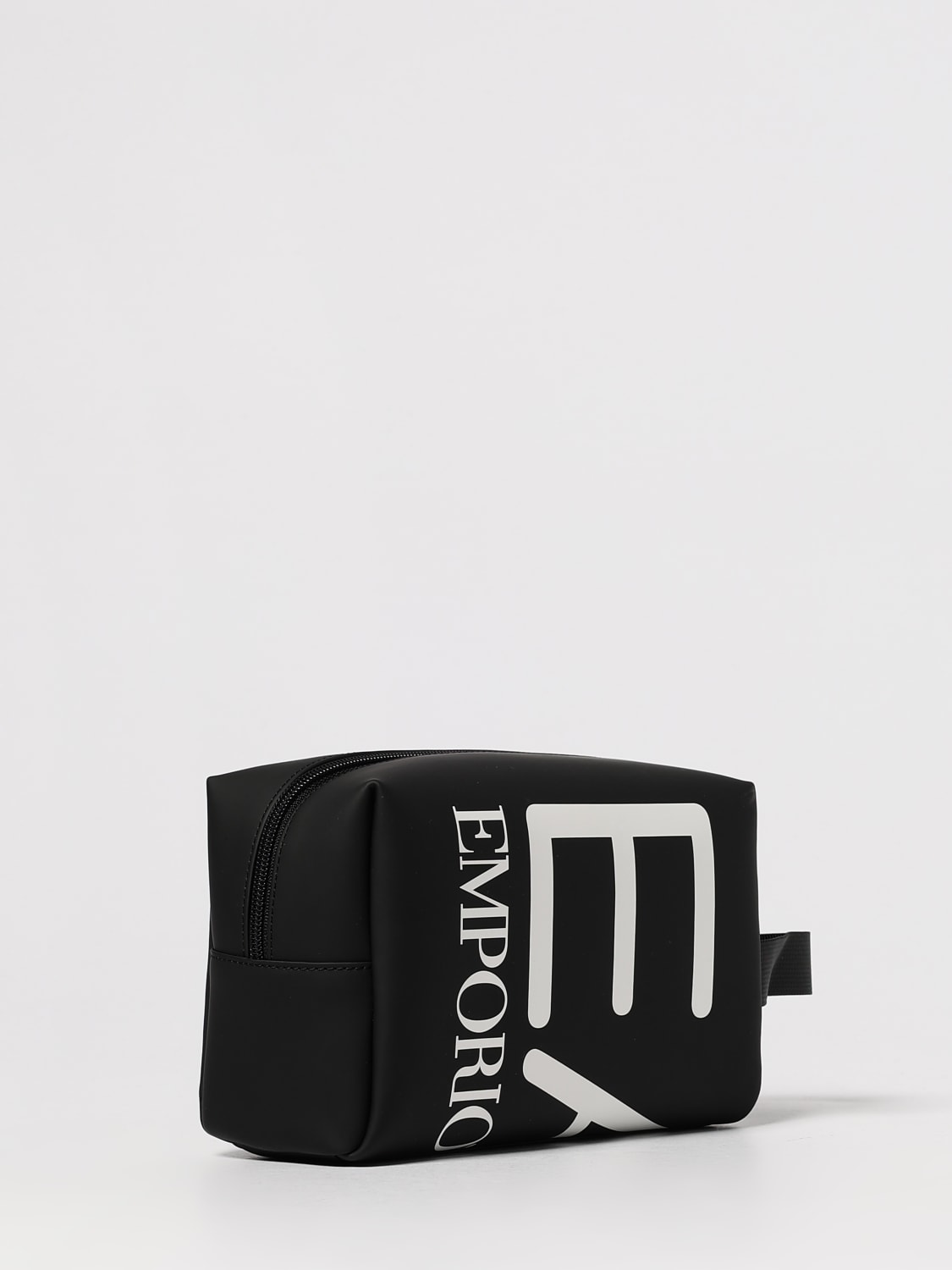 EA7 ACCESSORI BEAUTY: Beauty in nylon con logo EA7, Nero - Img 2