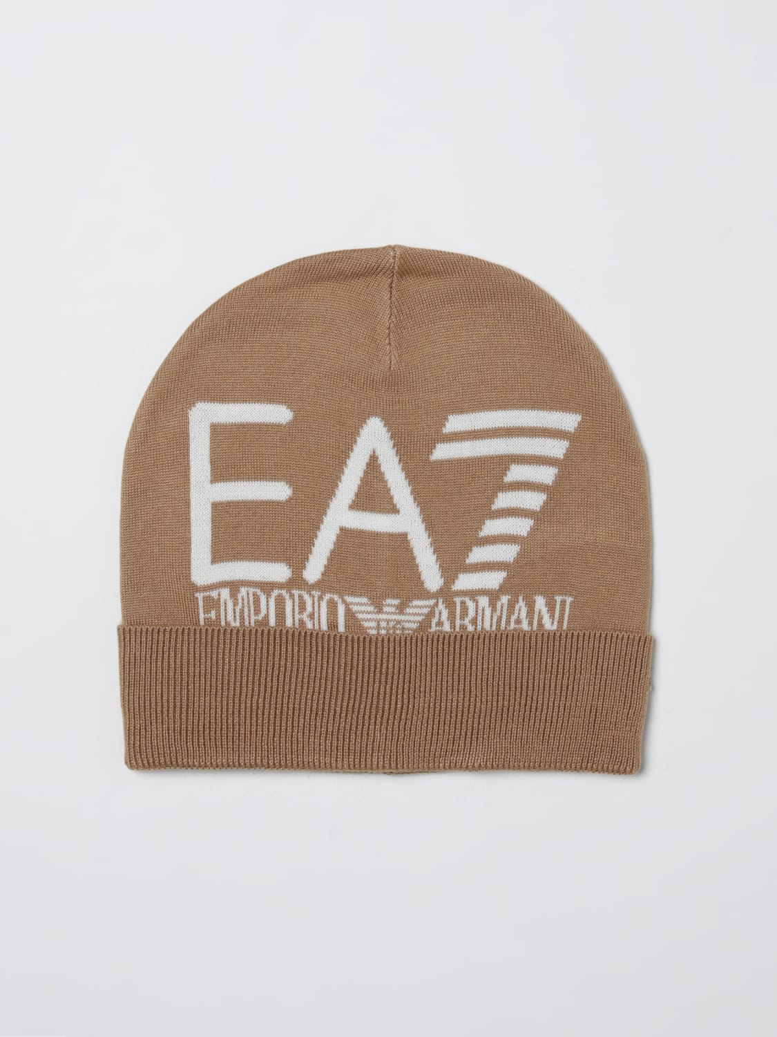 EA7 HAT: Hat men Ea7, Beige - Img 1