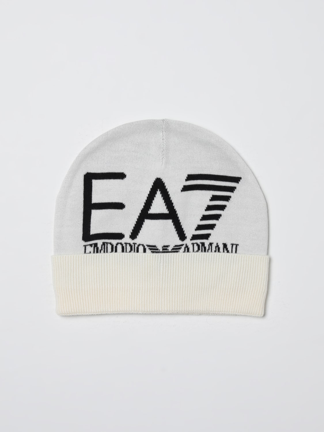 EA7 HAT: Hat men Ea7, Ivory - Img 1