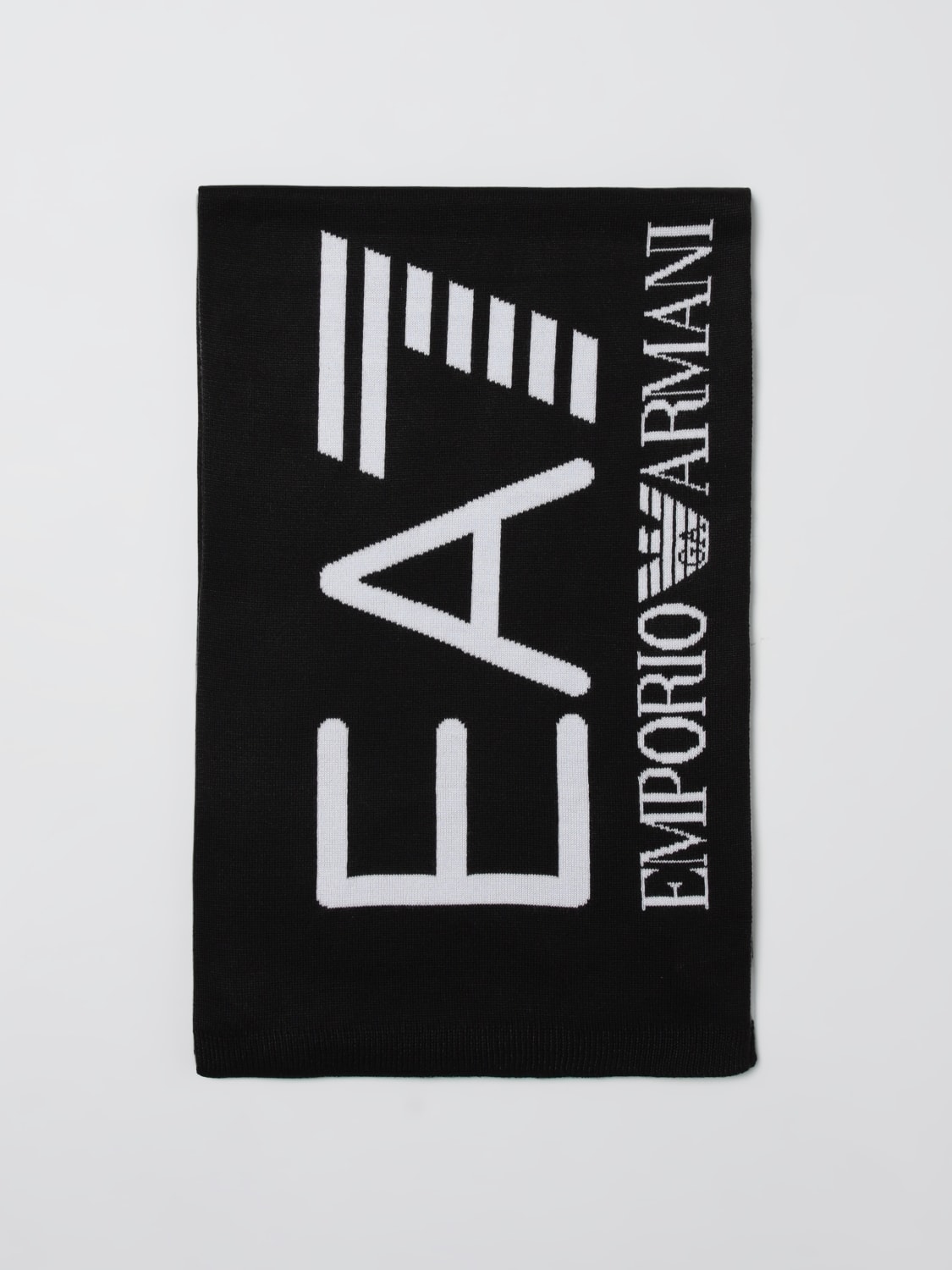 EA7 SCARF: Scarf men Ea7, Black - Img 1