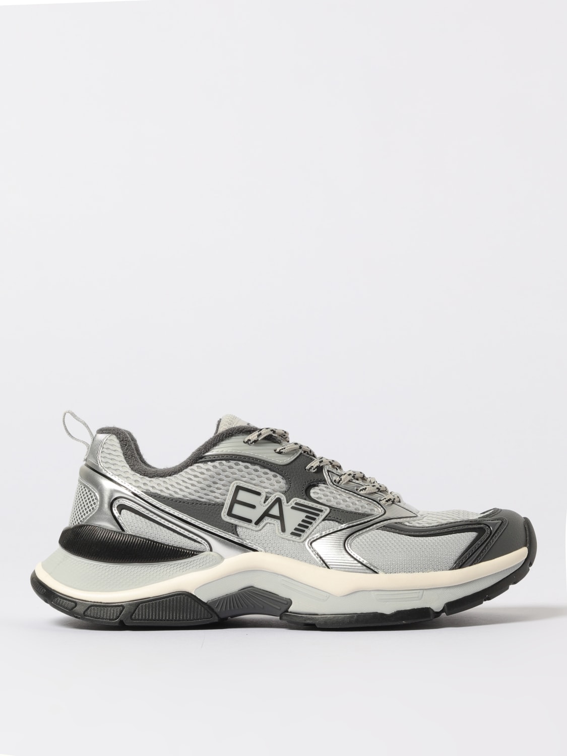 EA7 SNEAKERS: Sneakers herren Ea7, Silber - Img 1