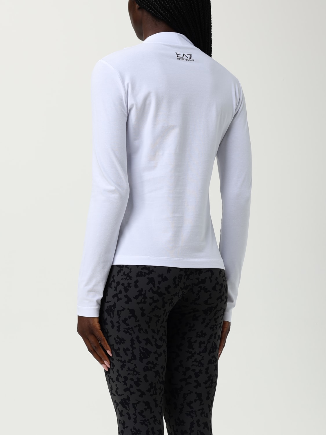 EA7 T-SHIRT: T-shirt damen Ea7, Natural - Img 2