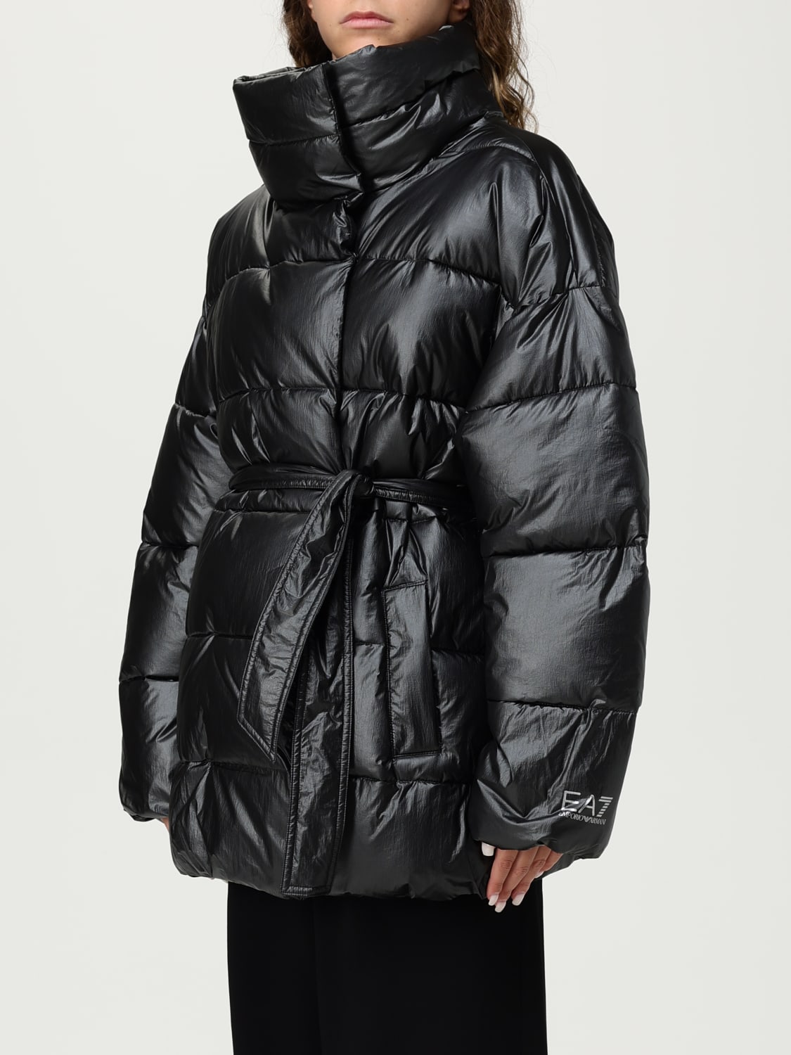 EA7 JACKET: Jacket woman Ea7, Charcoal - Img 3