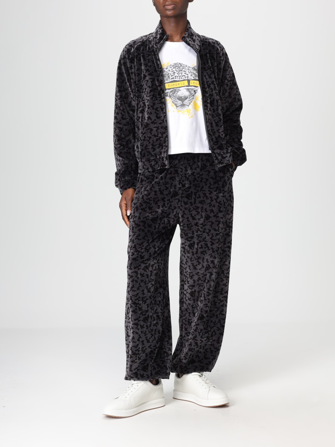 EA7 SUIT SEPARATE: Jumpsuits woman Ea7, Charcoal - Img 2