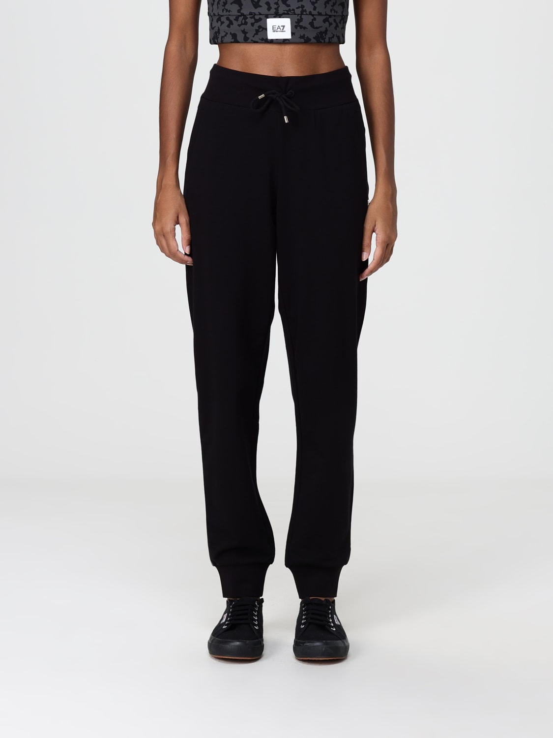 EA7 ZWEITEILER: Jumpsuit damen Ea7, Schwarz - Img 6