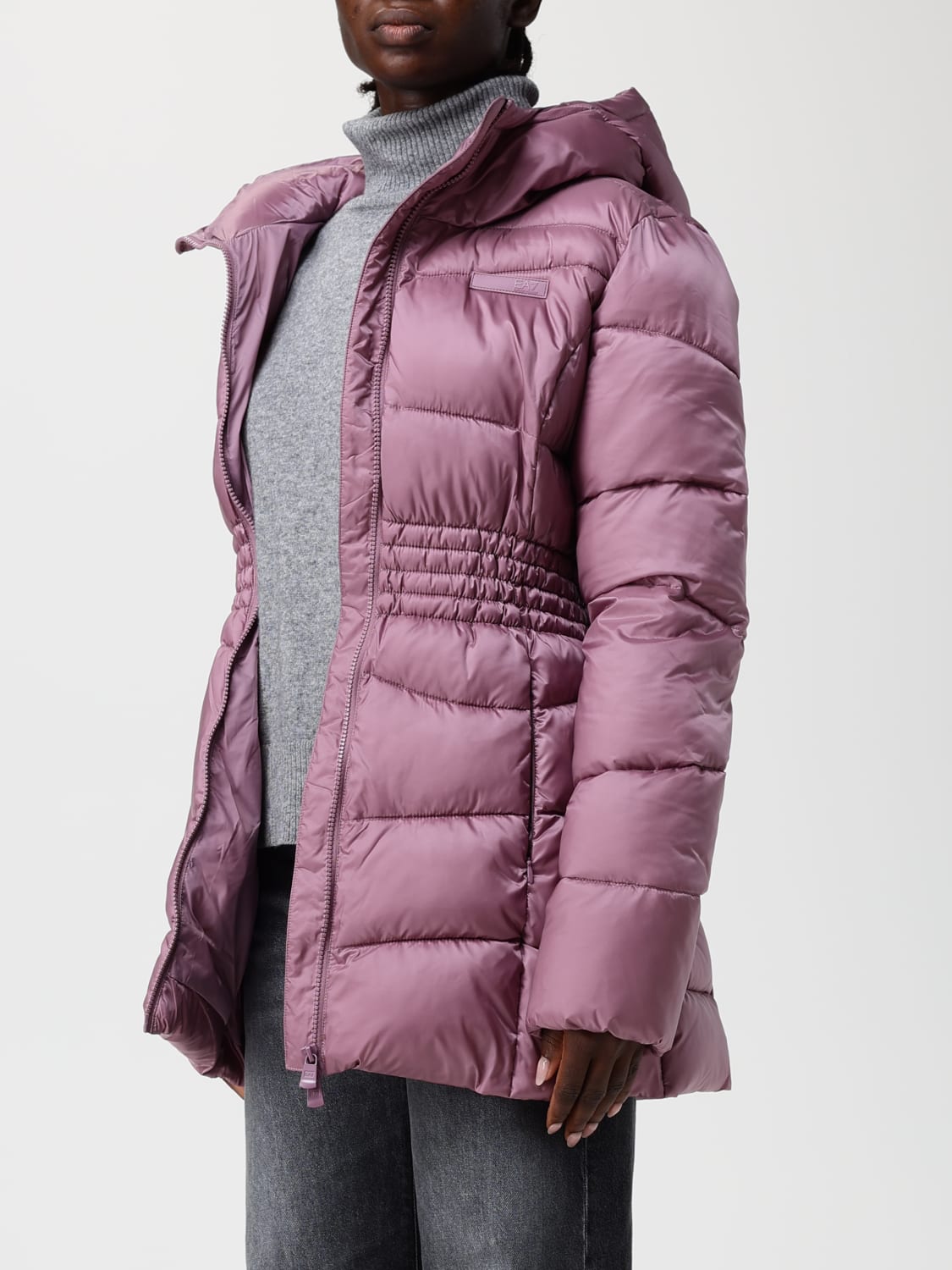 EA7 JACKET: Jacket woman Ea7, Orchid - Img 3