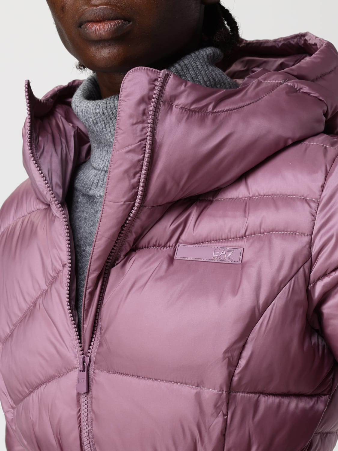 EA7 JACKET: Jacket woman Ea7, Orchid - Img 4