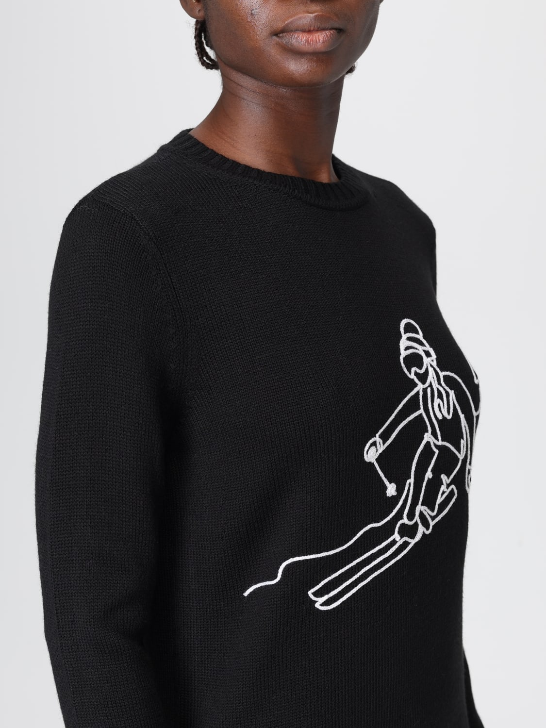 EA7 PULLOVER: Pullover damen Ea7, Schwarz - Img 3