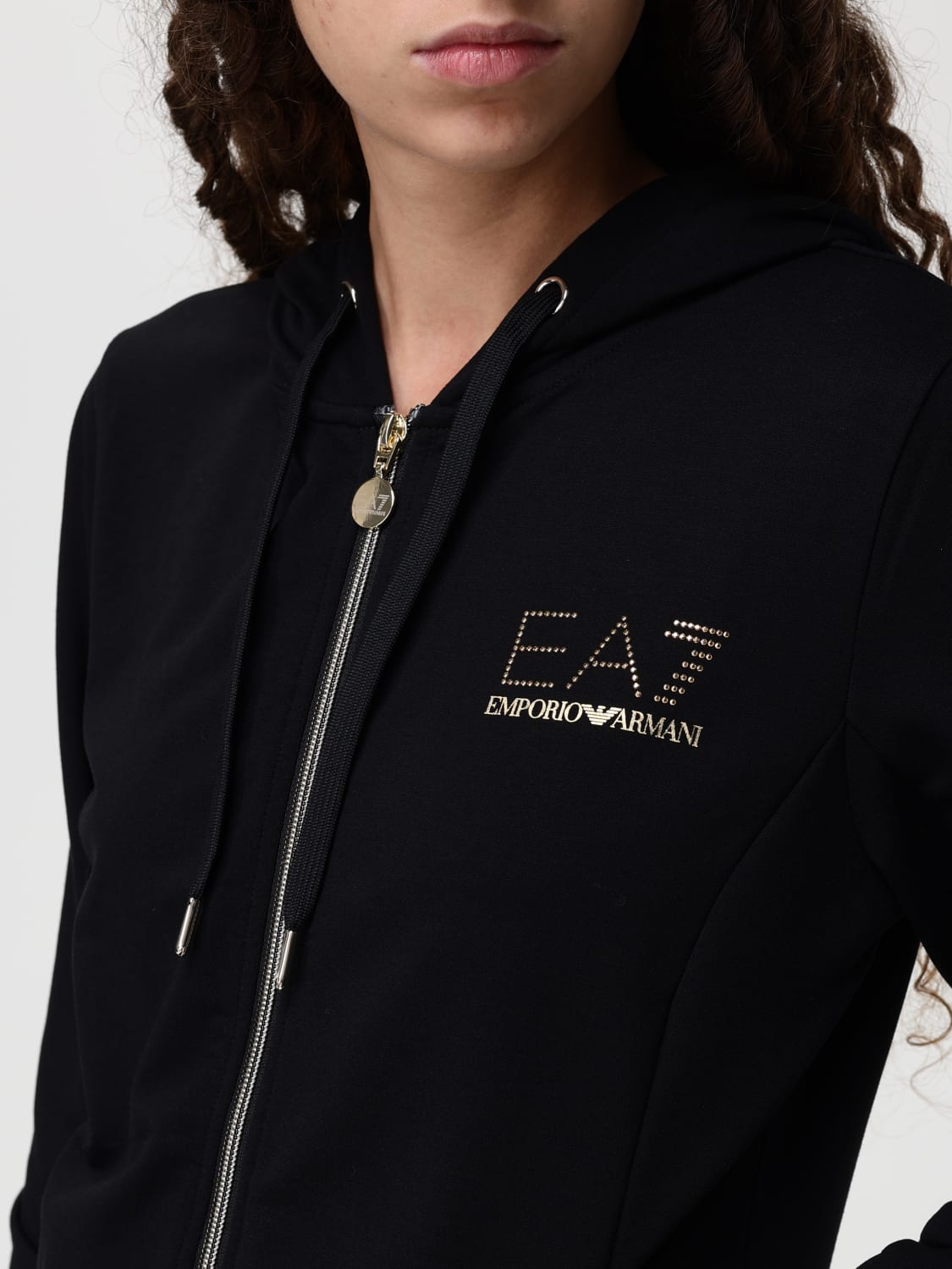 EA7 CONJUNTO CASUAL: Mono pieza mujer Ea7, Negro - Img 5