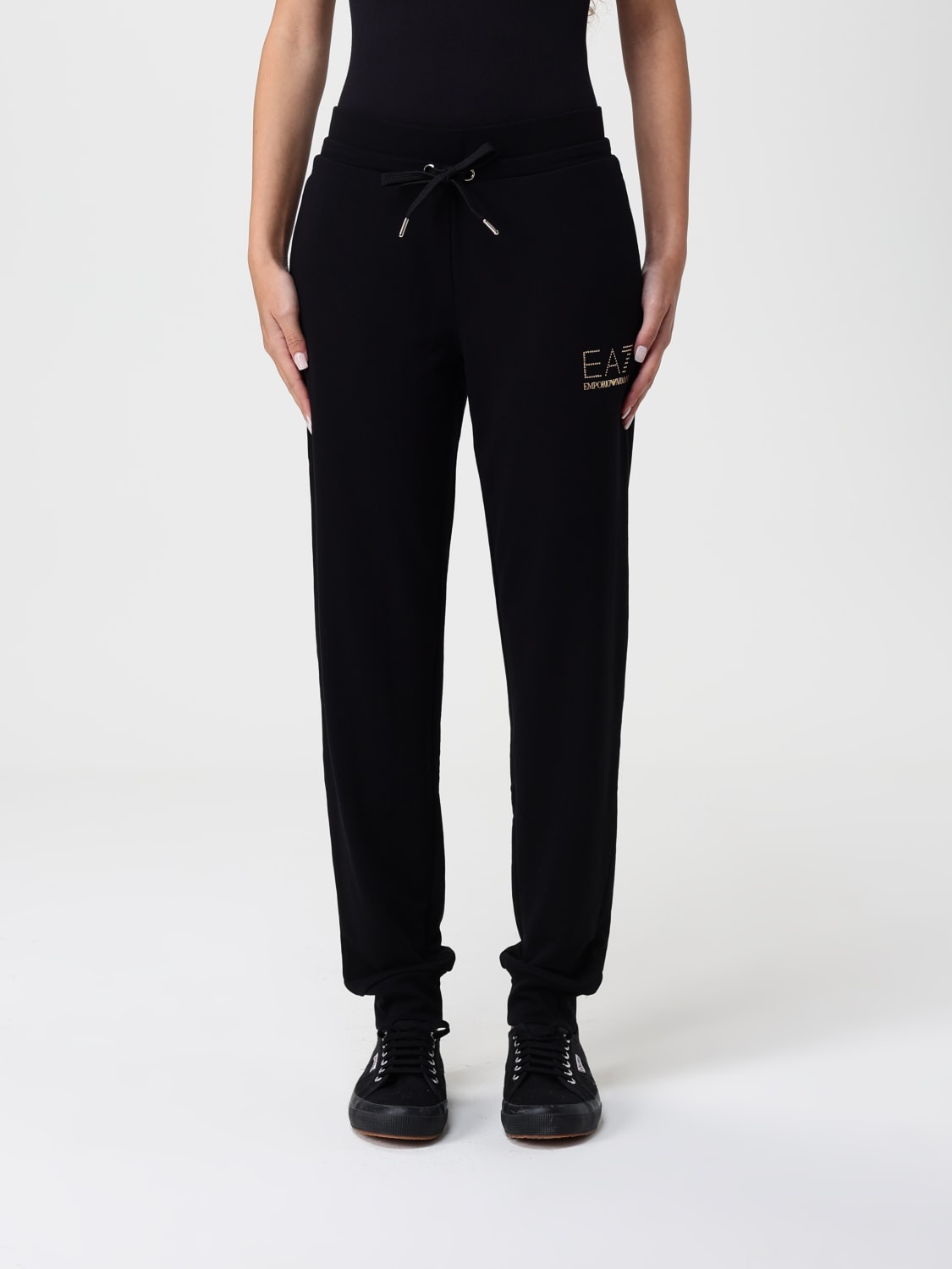 EA7 CONJUNTO CASUAL: Mono pieza mujer Ea7, Negro - Img 6