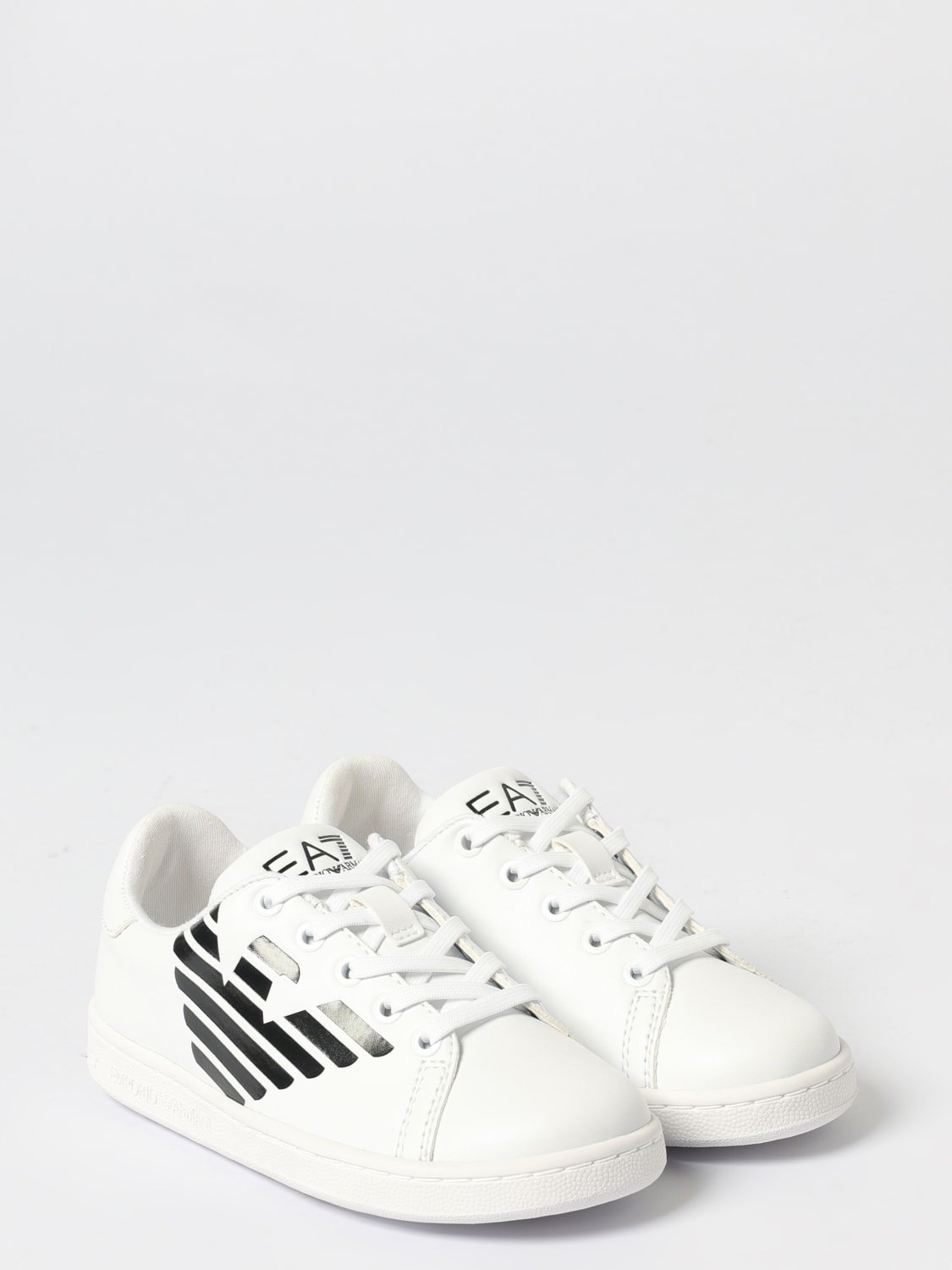 EA7 SNEAKERS: Sneakers kids Ea7, White - Img 2