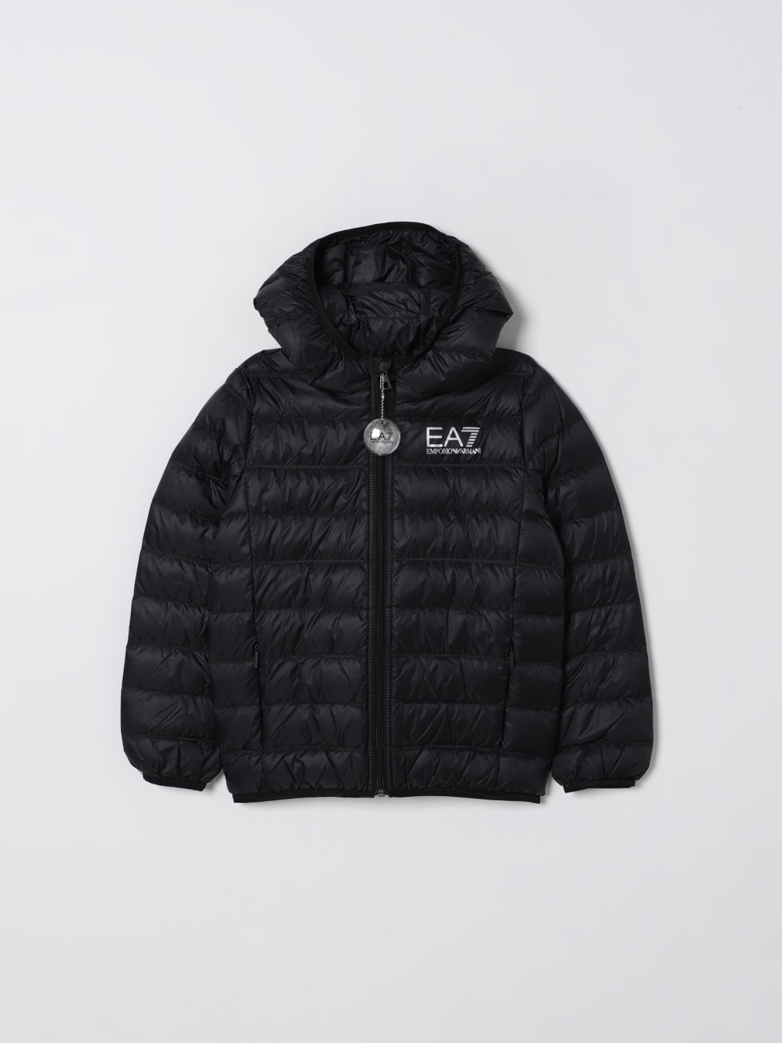 EA7 JACKET: Jacket kids Ea7, Black - Img 1