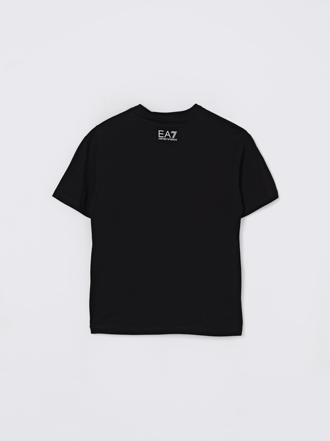 EA7 T-SHIRT: T-shirt kids Ea7, Black - Img 2