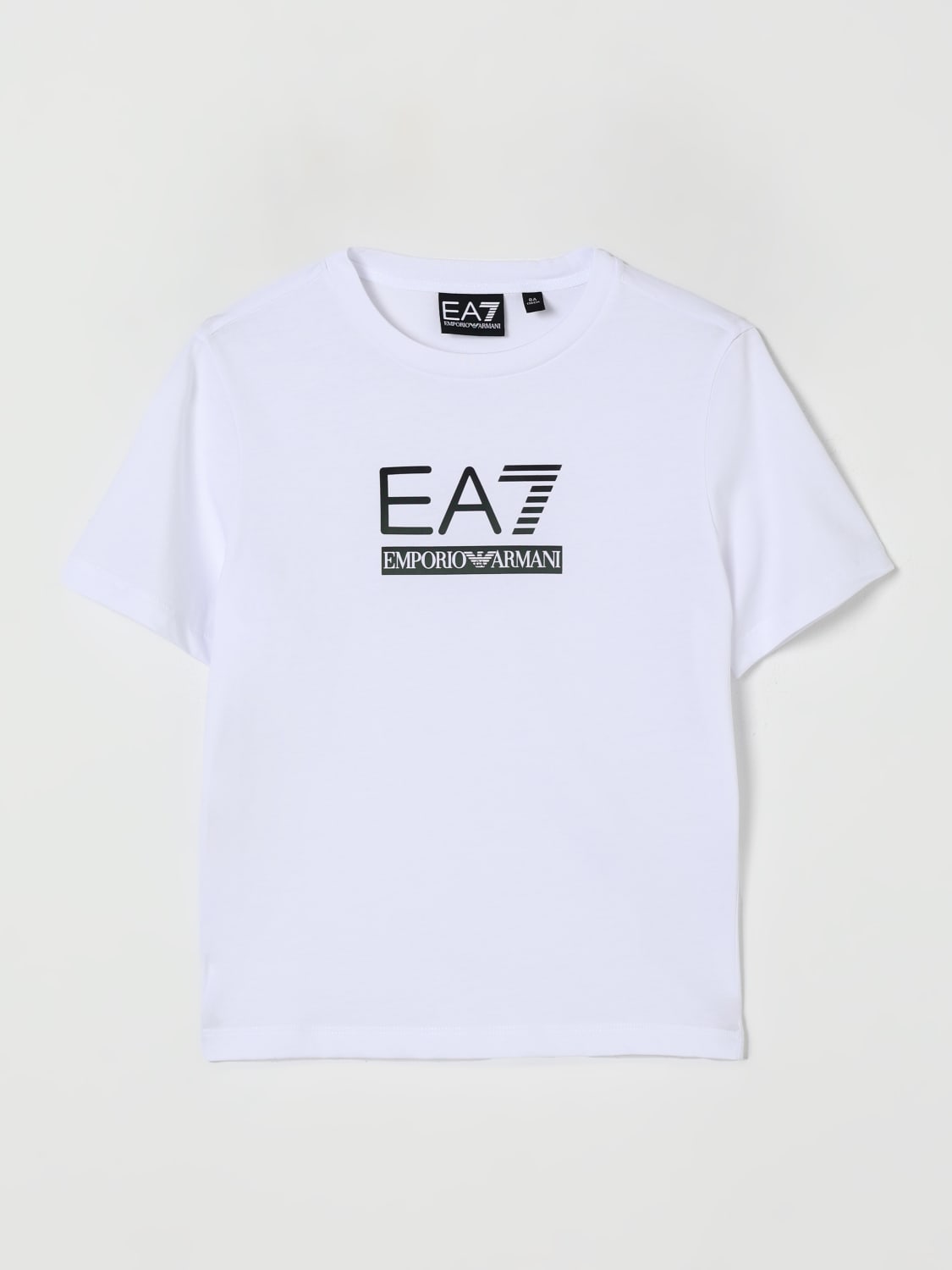 EA7 T-SHIRT: T-shirt kinder Ea7, Weiß - Img 1