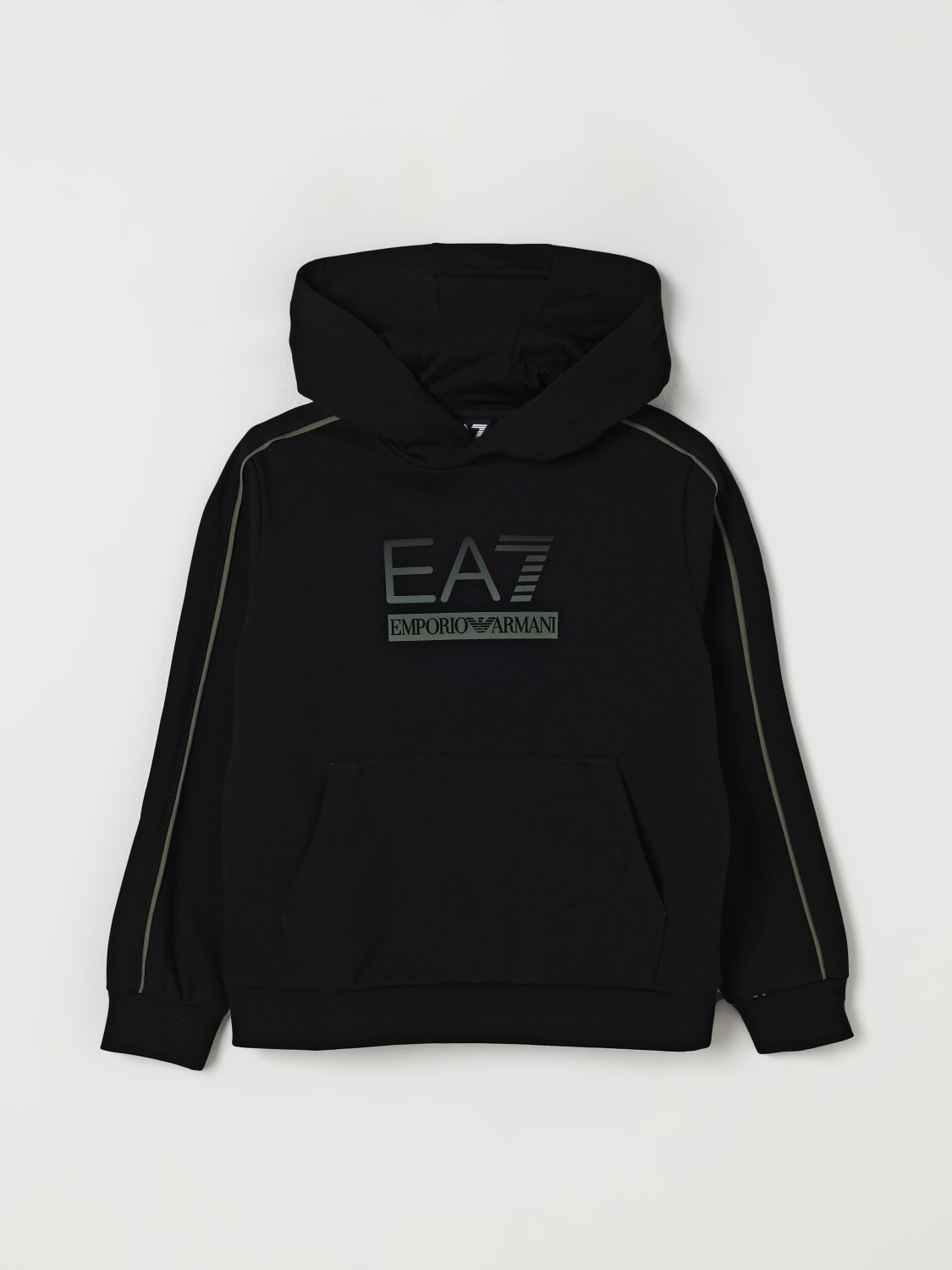 EA7 PULLOVER: Pullover kinder Ea7, Schwarz - Img 1