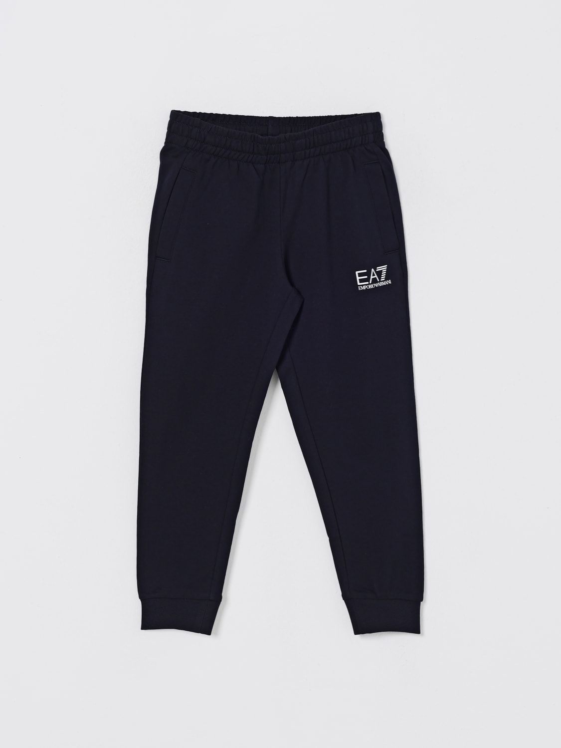 EA7 PANTS: Pants kids Ea7, Blue - Img 1