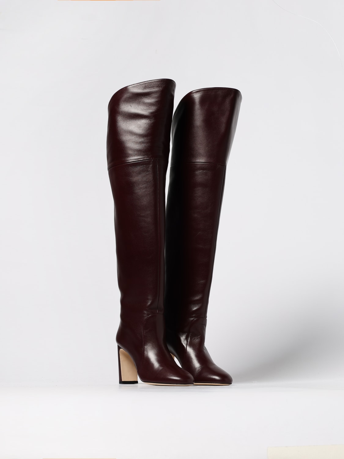 STUART WEITZMAN BOTTES: Chaussures femme Stuart Weitzman, Bordeaux - Img 2