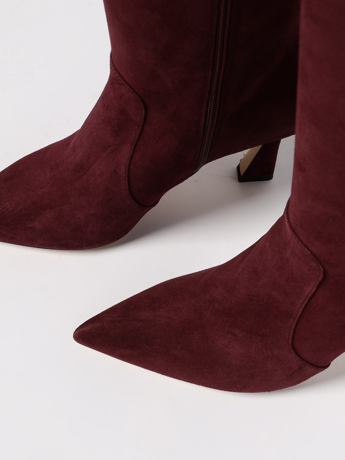 STUART WEITZMAN BOOTS: Shoes woman Stuart Weitzman, Burgundy - Img 4