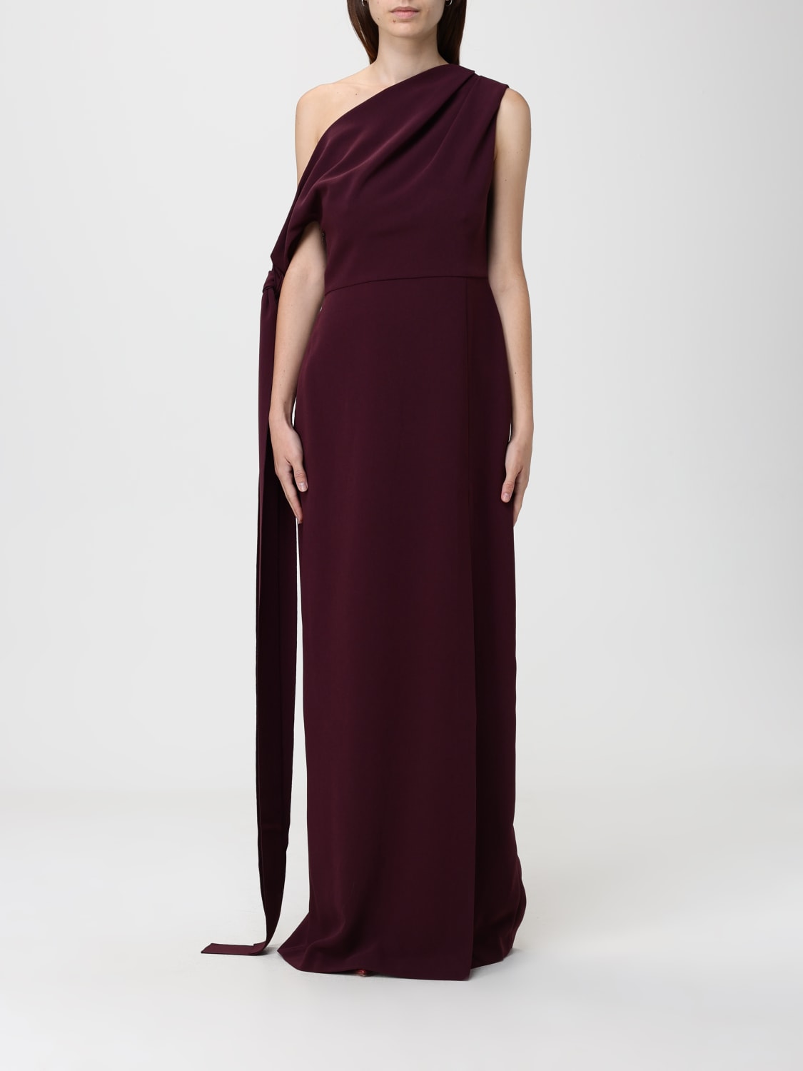 SOLACE LONDON DRESS: Dress woman Solace London, Burgundy - Img 1