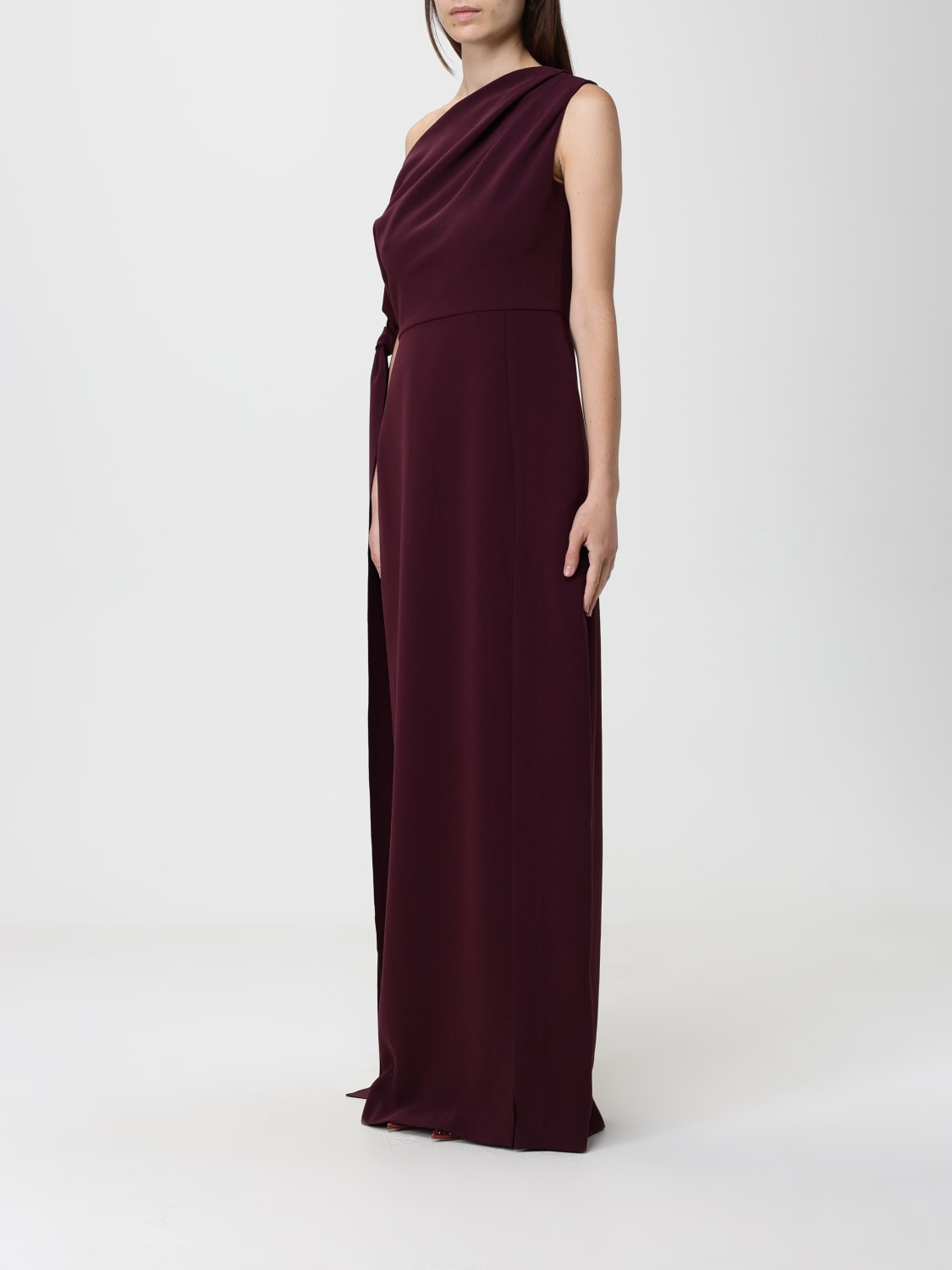 SOLACE LONDON DRESS: Dress woman Solace London, Burgundy - Img 3