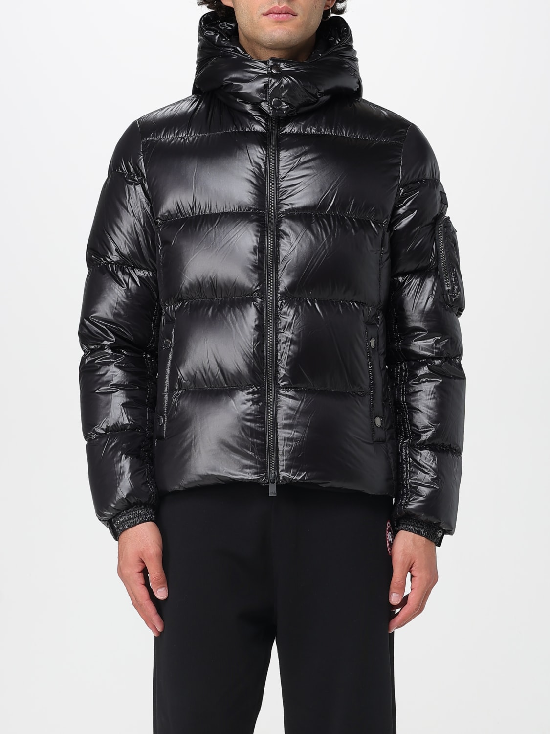 光*p様 TATRAS タトラス leather puffer jacket TATRAS: Jacket men - Black | Tatras jacket MJXA0001013588 online
