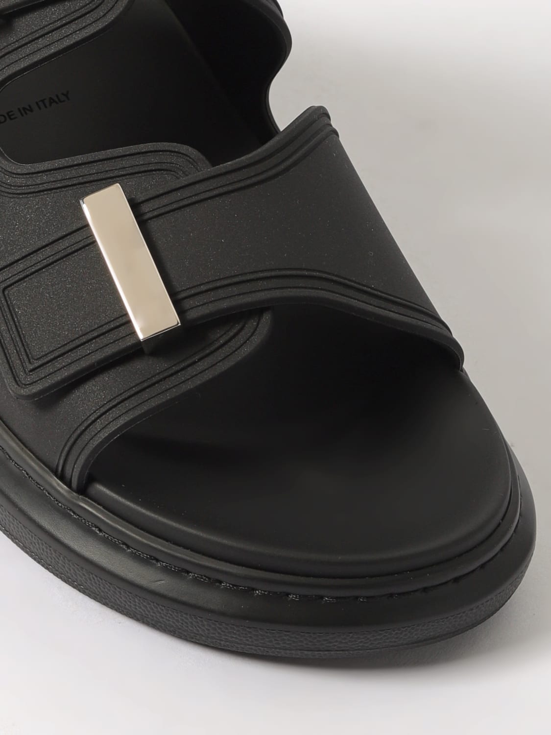 MCQUEEN САНДАЛИИ: Обувь Мужское McQueen, Черный - Img 4