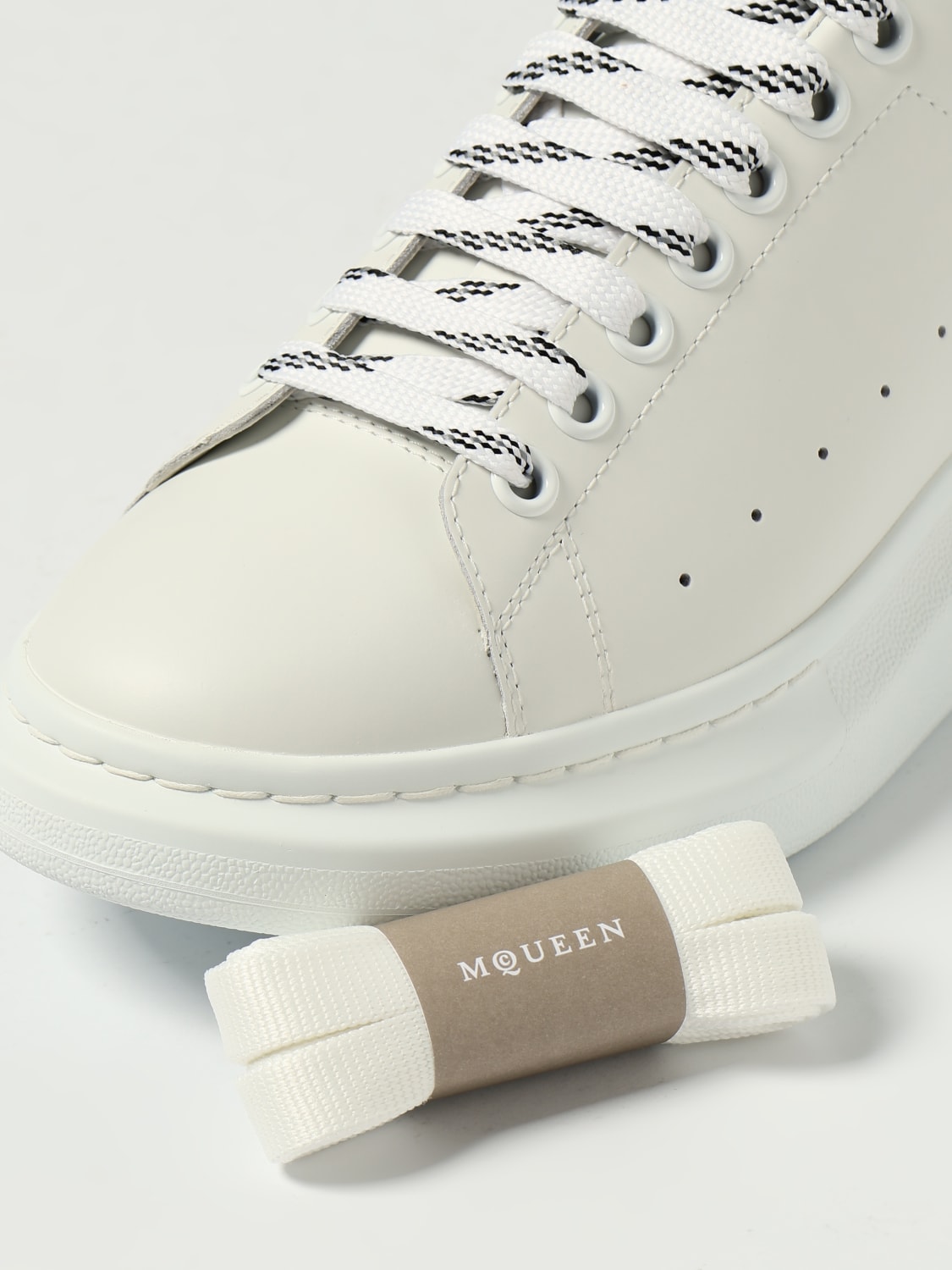 MCQUEEN SNEAKERS: Sneakers men McQueen, White - Img 4