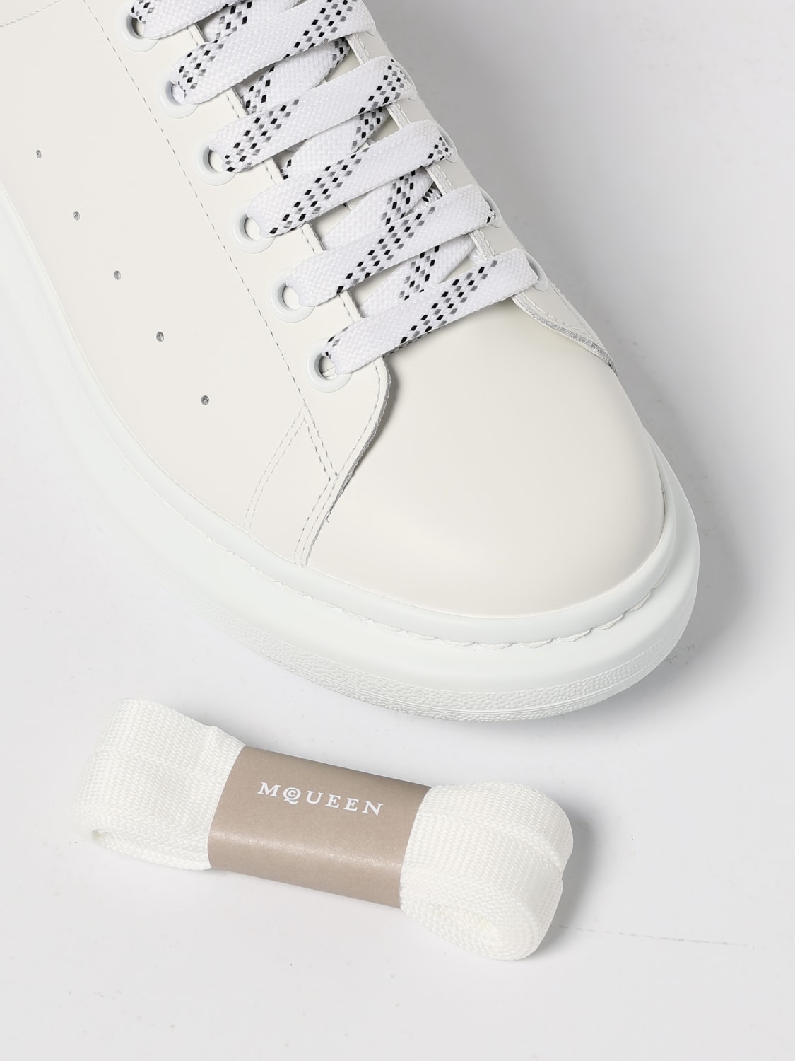 MCQUEEN SNEAKERS: Sneakers men McQueen, White - Img 4