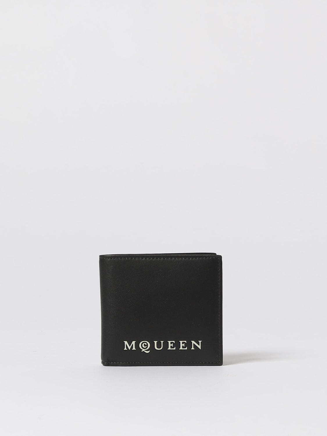 MCQUEEN WALLET: Wallet men McQueen, Black - Img 1