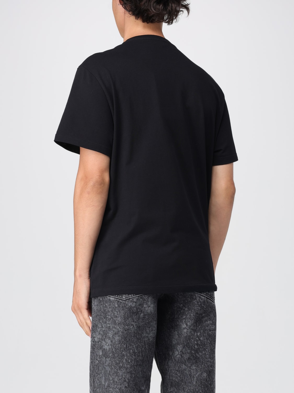 MCQUEEN T-SHIRT: T-shirt men McQueen, Black - Img 3