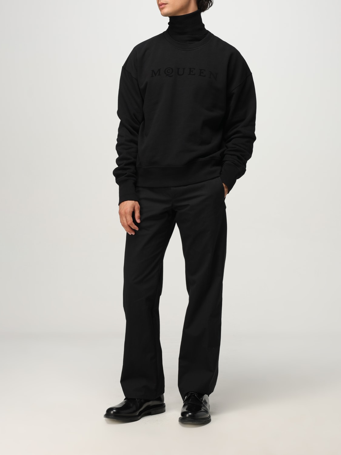 MCQUEEN SWEATSHIRT: Sweatshirt men McQueen, Black - Img 2