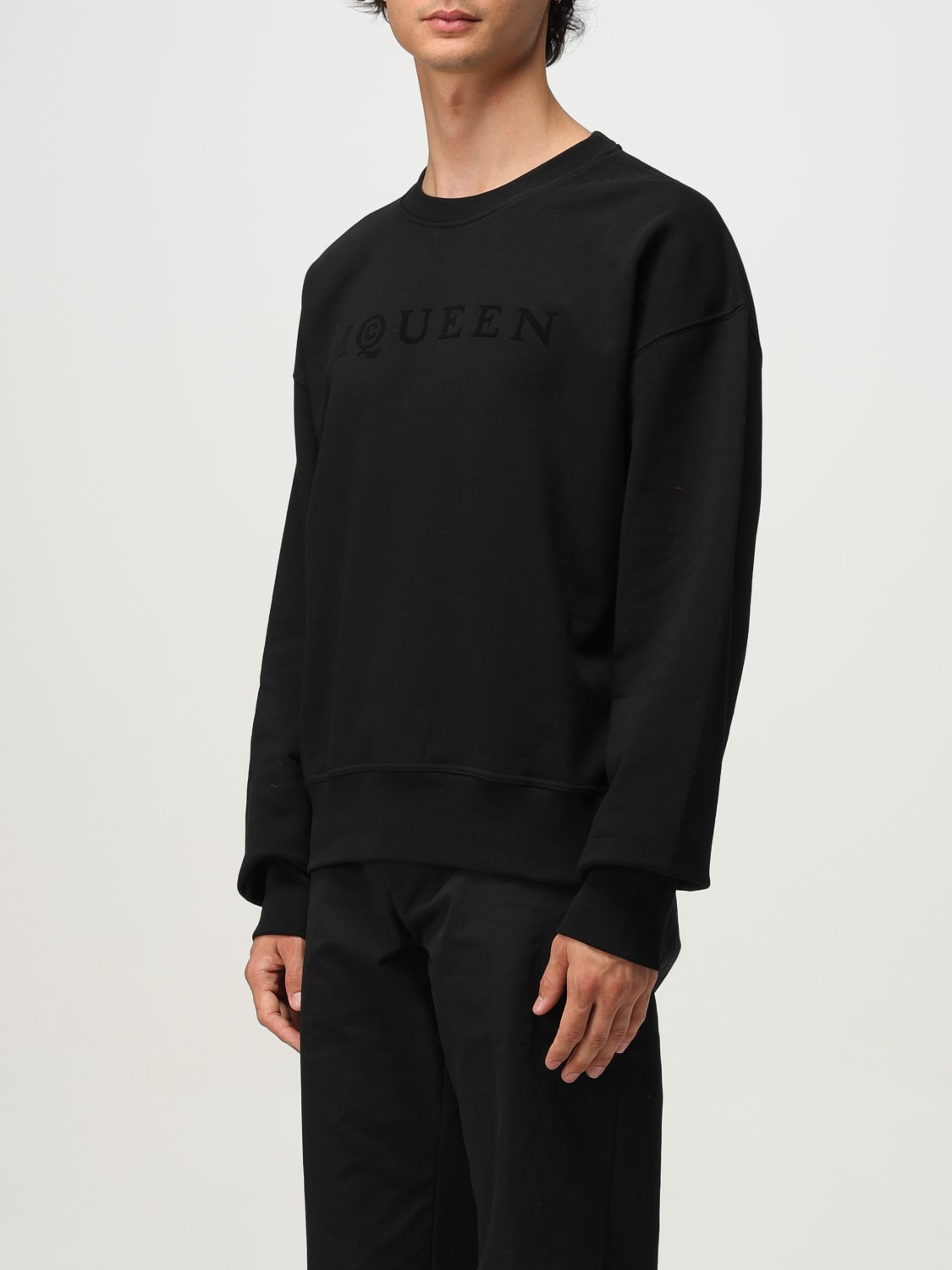 MCQUEEN SWEATSHIRT: Sweatshirt men McQueen, Black - Img 4