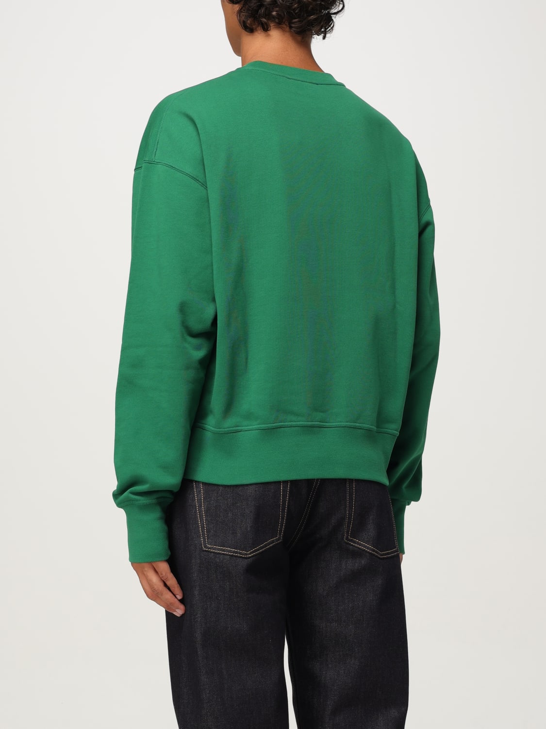 MCQUEEN SWEATSHIRT: Sweatshirt men McQueen, Green - Img 3