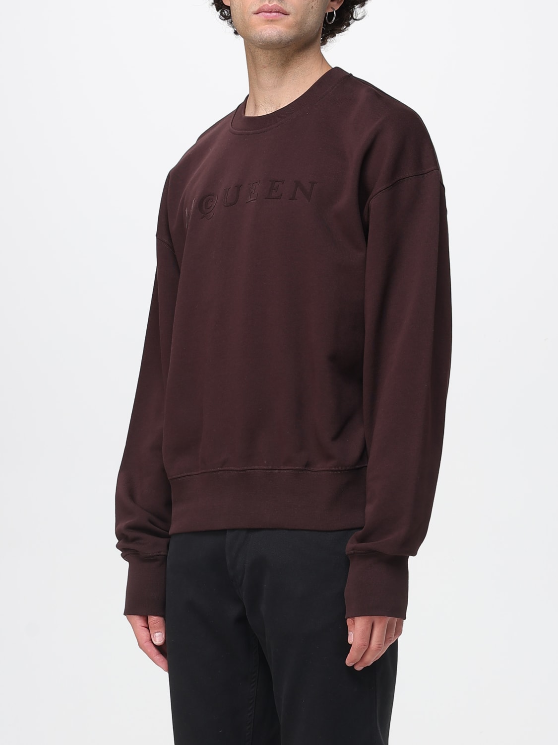 MCQUEEN SWEATSHIRT: Sweatshirt men McQueen, Red - Img 4