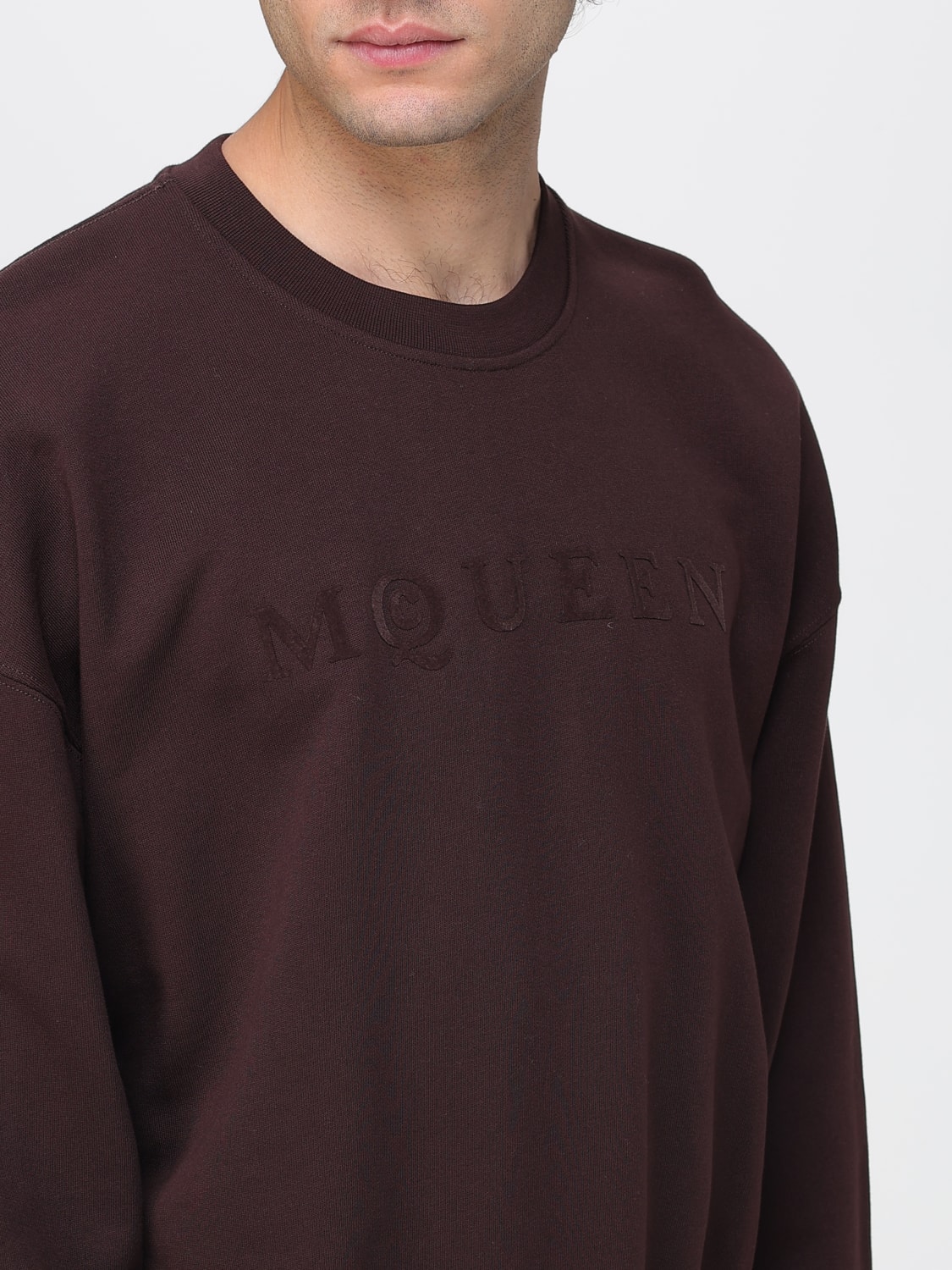 MCQUEEN SWEATSHIRT: Sweatshirt men McQueen, Red - Img 5