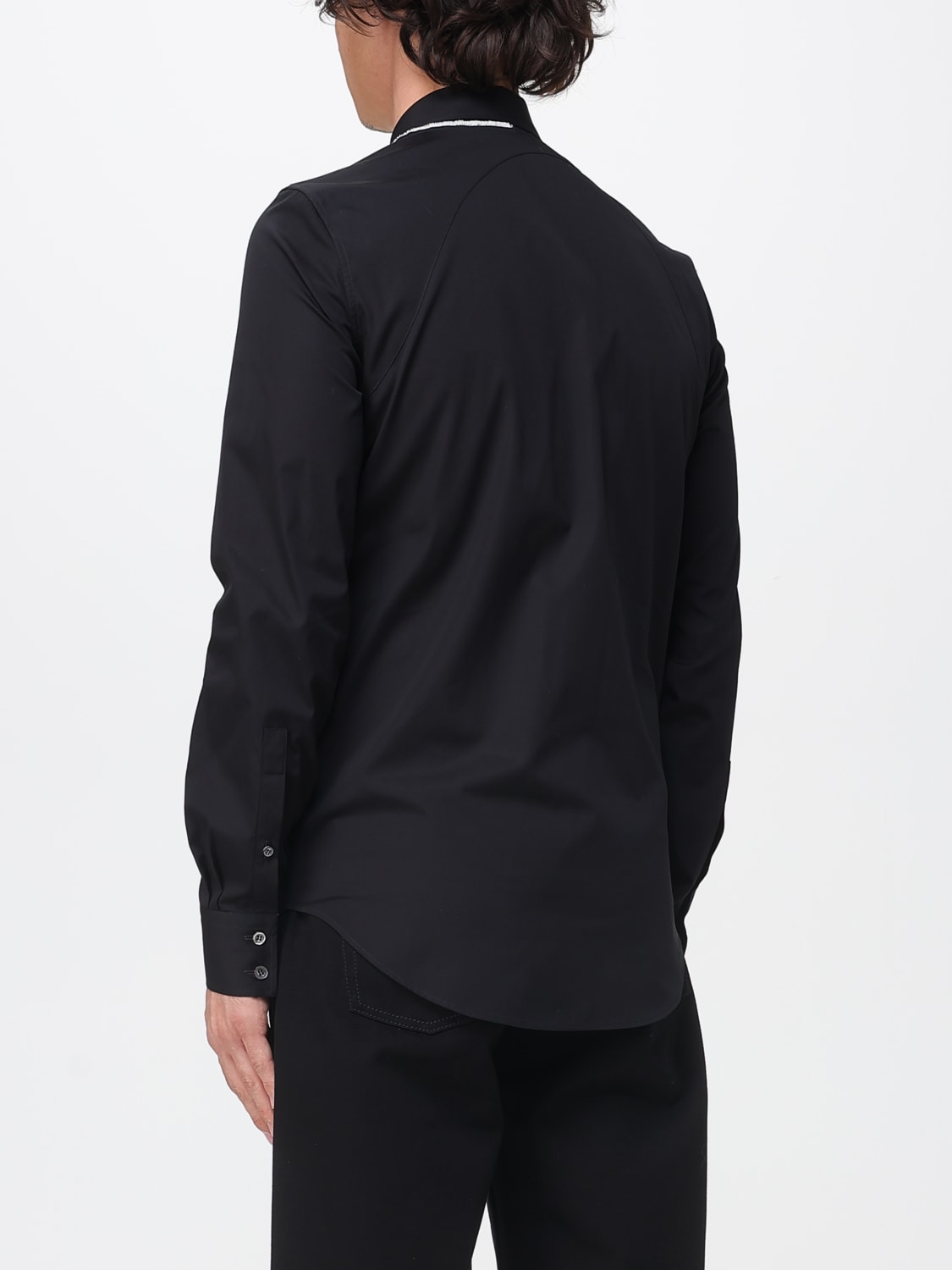 MCQUEEN CAMISA: Camisa hombre McQueen, Negro - Img 3