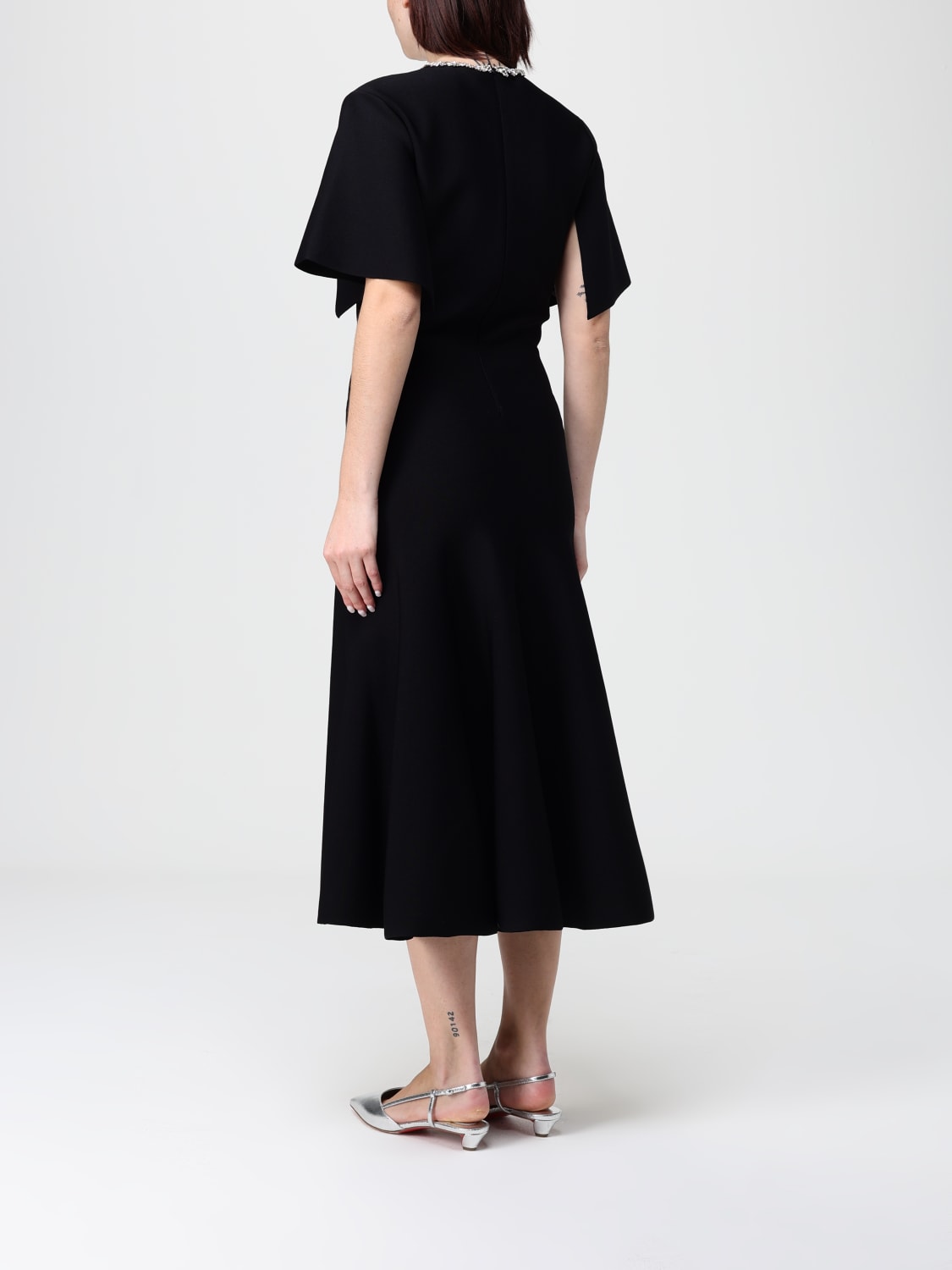 MCQUEEN DRESS: Dress woman McQueen, Black - Img 2