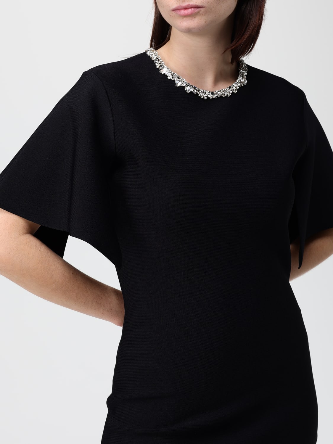 MCQUEEN DRESS: Dress woman McQueen, Black - Img 3