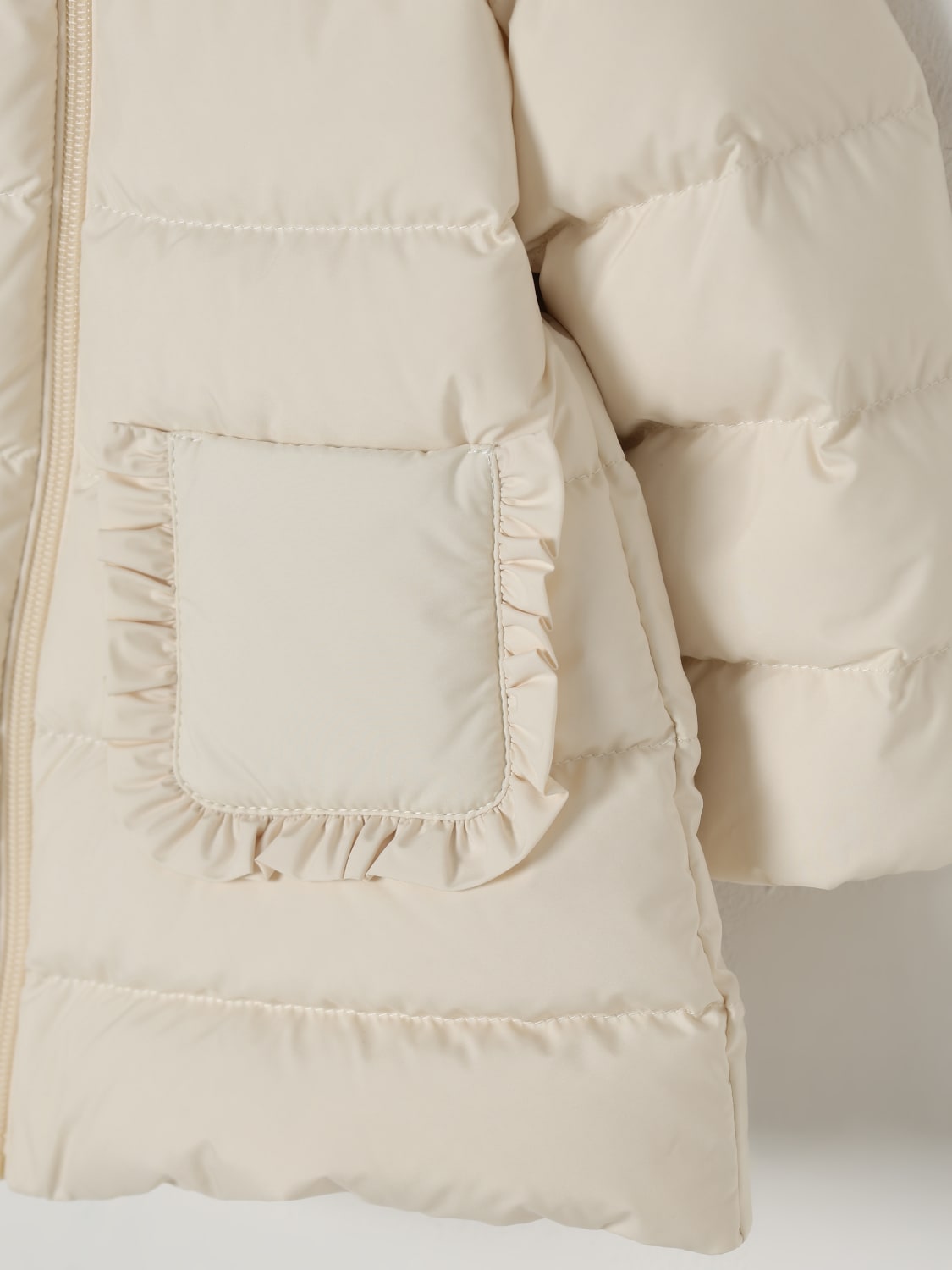 MONCLER JACKET: Jacket kids Moncler, Ivory - Img 3